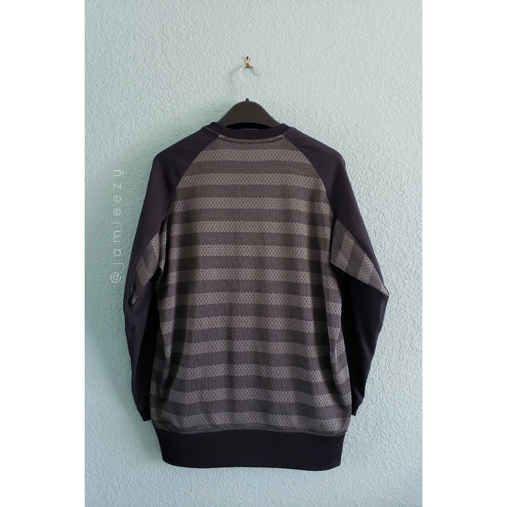 Nike Golf | Raglan Dolman Striped Mesh Back Top - Picture 7 of 7